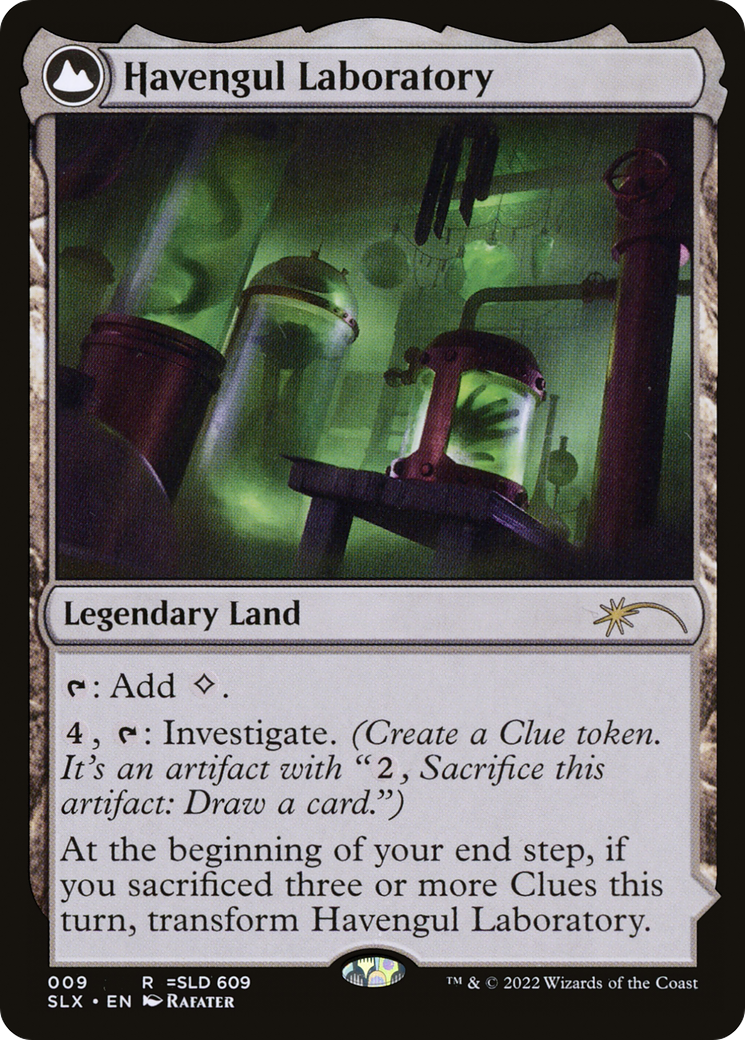Havengul Laboratory // Havengul Mystery (SLX-009) - Universes Within - Premium MTG Single from Wizards of the Coast - Just $0.15! Shop now at Game Crave Tournament Store