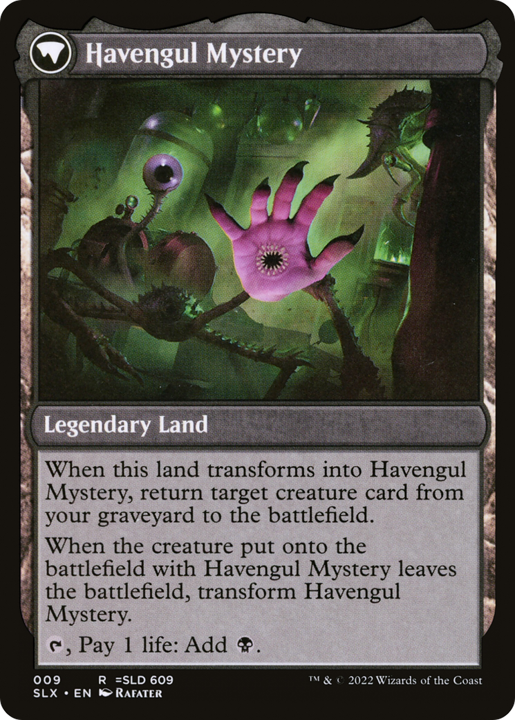 Havengul Laboratory // Havengul Mystery (SLX-009) - Universes Within - Premium MTG Single from Wizards of the Coast - Just $0.15! Shop now at Game Crave Tournament Store