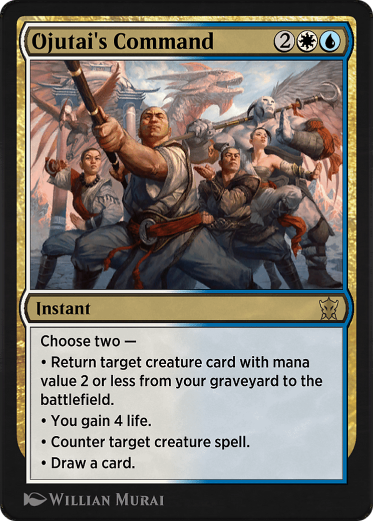 Ojutai's Command (HA5-018) - Historic Anthology 5 - Premium MTG Single from Wizards of the Coast - Just $0! Shop now at Game Crave Tournament Store