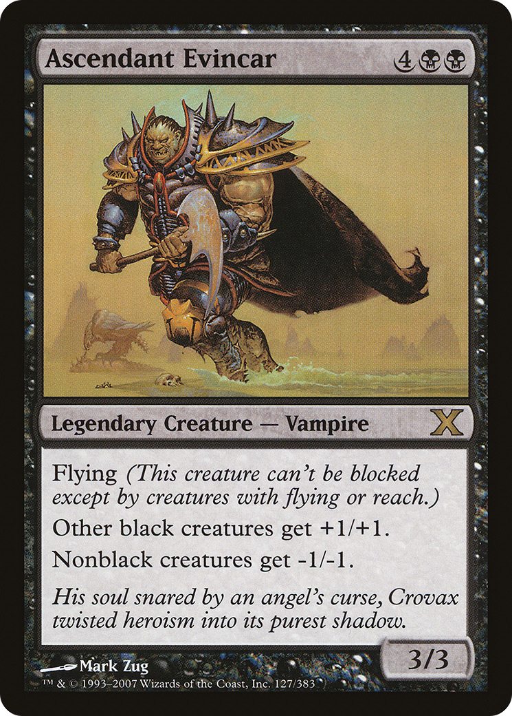 Ascendant Evincar (10E-127) - Tenth Edition - Premium MTG Single from Wizards of the Coast - Just $0.87! Shop now at Game Crave Tournament Store