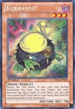 Kuribandit (DRLG-EN002) - Dragons of Legend 1st Edition - Premium Yugioh Single from Konami - Just $2.60! Shop now at Game Crave Tournament Store