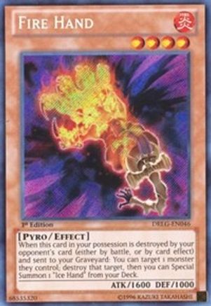 Fire Hand (DRLG-EN046) - Dragons of Legend Unlimited - Premium Yugioh Single from Konami - Just $1.72! Shop now at Game Crave Tournament Store