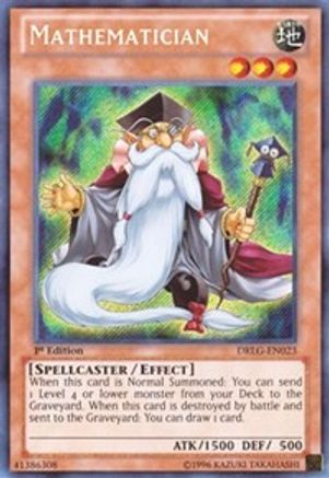 Mathematician (DRLG-EN023) - Dragons of Legend Unlimited - Premium Yugioh Single from Konami - Just $0.35! Shop now at Game Crave Tournament Store