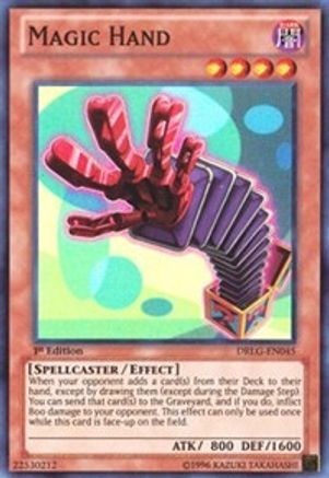 Magic Hand (DRLG-EN045) - Dragons of Legend 1st Edition - Premium Yugioh Single from Konami - Just $0.26! Shop now at Game Crave Tournament Store