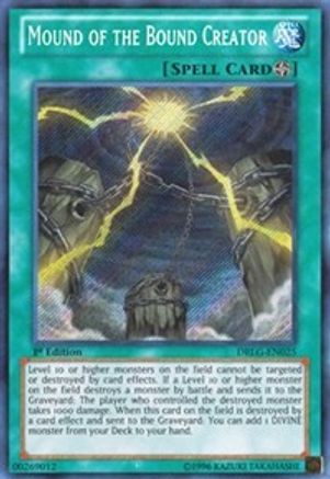 Mound of the Bound Creator (DRLG-EN025) - Dragons of Legend Unlimited - Premium Yugioh Single from Konami - Just $1.73! Shop now at Game Crave Tournament Store
