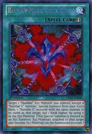 Rank-Up-Magic Quick Chaos (DRLG-EN042) - Dragons of Legend 1st Edition - Premium Yugioh Single from Konami - Just $1.15! Shop now at Game Crave Tournament Store