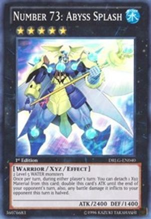 Number 73: Abyss Splash (DRLG-EN040) - Dragons of Legend 1st Edition - Premium Yugioh Single from Konami - Just $0.10! Shop now at Game Crave Tournament Store