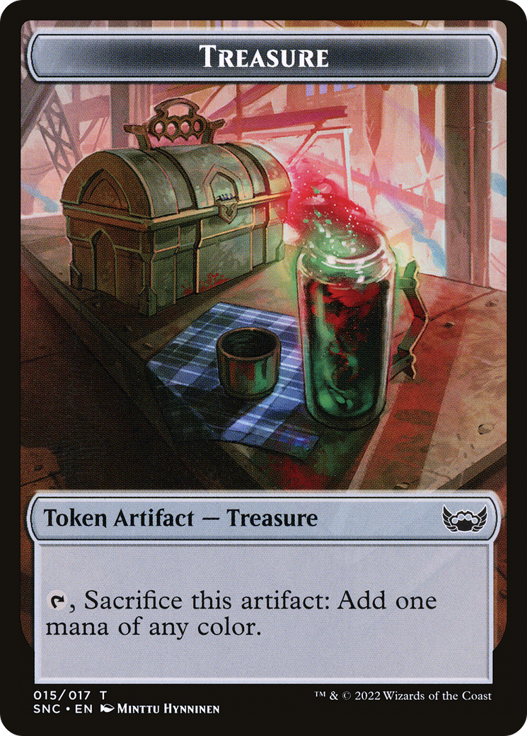 Treasure (TSNC-015) - Streets of New Capenna Tokens Foil - Premium MTG Single from Wizards of the Coast - Just $0! Shop now at Game Crave Tournament Store