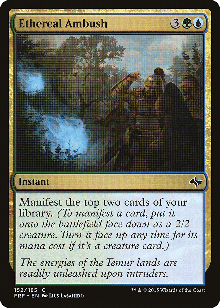 Ethereal Ambush (FRF-152) - Fate Reforged - Premium MTG Single from Wizards of the Coast - Just $0.08! Shop now at Game Crave Tournament Store