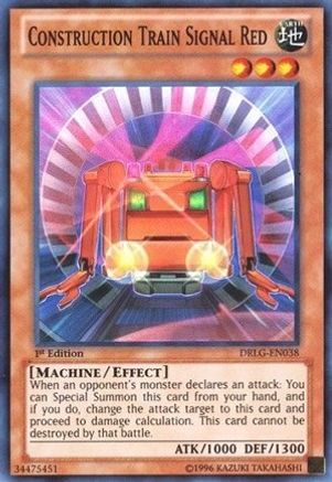 Construction Train Signal Red (DRLG-EN038) - Dragons of Legend Unlimited - Premium Yugioh Single from Konami - Just $0.25! Shop now at Game Crave Tournament Store