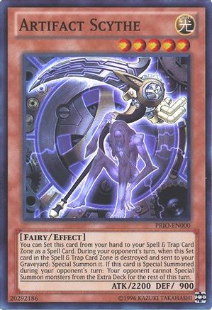 Artifact Scythe (PRIO-EN000) - Primal Origin 1st Edition - Premium Yugioh Single from Konami - Just $0.53! Shop now at Game Crave Tournament Store