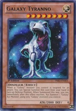 Galaxy Tyranno (PRIO-EN003) - Primal Origin Unlimited - Premium Yugioh Single from Konami - Just $0.25! Shop now at Game Crave Tournament Store