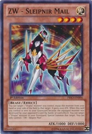 ZW - Sleipnir Mail (PRIO-EN096) - Primal Origin 1st Edition - Premium Yugioh Single from Konami - Just $0.25! Shop now at Game Crave Tournament Store