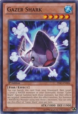Gazer Shark (PRIO-EN006) - Primal Origin 1st Edition - Premium Yugioh Single from Konami - Just $0.25! Shop now at Game Crave Tournament Store