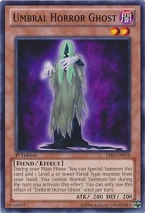Umbral Horror Ghost (PRIO-EN010) - Primal Origin Unlimited - Premium Yugioh Single from Konami - Just $0.25! Shop now at Game Crave Tournament Store