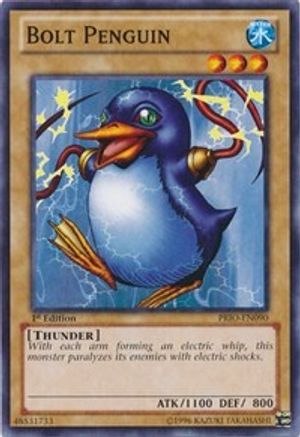 Bolt Penguin (PRIO-EN090) - Primal Origin 1st Edition - Premium Yugioh Single from Konami - Just $0.25! Shop now at Game Crave Tournament Store