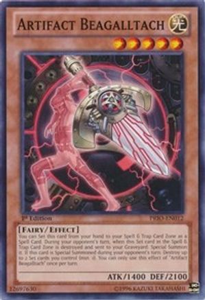 Artifact Beagalltach (PRIO-EN012) - Primal Origin 1st Edition - Premium Yugioh Single from Konami - Just $0.40! Shop now at Game Crave Tournament Store
