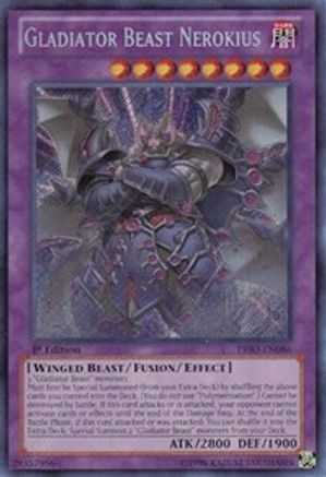 Gladiator Beast Nerokius (PRIO-EN086) - Primal Origin 1st Edition - Premium Yugioh Single from Konami - Just $2.60! Shop now at Game Crave Tournament Store