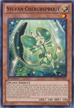 Sylvan Cherubsprout (PRIO-EN018) - Primal Origin Unlimited - Premium Yugioh Single from Konami - Just $0.08! Shop now at Game Crave Tournament Store