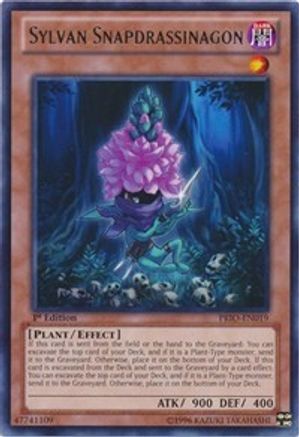 Sylvan Snapdrassinagon (PRIO-EN019) - Primal Origin 1st Edition - Premium Yugioh Single from Konami - Just $0.25! Shop now at Game Crave Tournament Store