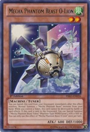 Mecha Phantom Beast O-Lion (PRIO-EN026) - Primal Origin 1st Edition - Premium Yugioh Single from Konami - Just $0.27! Shop now at Game Crave Tournament Store