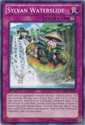 Sylvan Waterslide (PRIO-EN073) - Primal Origin 1st Edition - Premium Yugioh Single from Konami - Just $0.25! Shop now at Game Crave Tournament Store