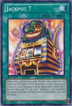 Jackpot 7 (PRIO-EN068) - Primal Origin 1st Edition - Premium Yugioh Single from Konami - Just $0.77! Shop now at Game Crave Tournament Store