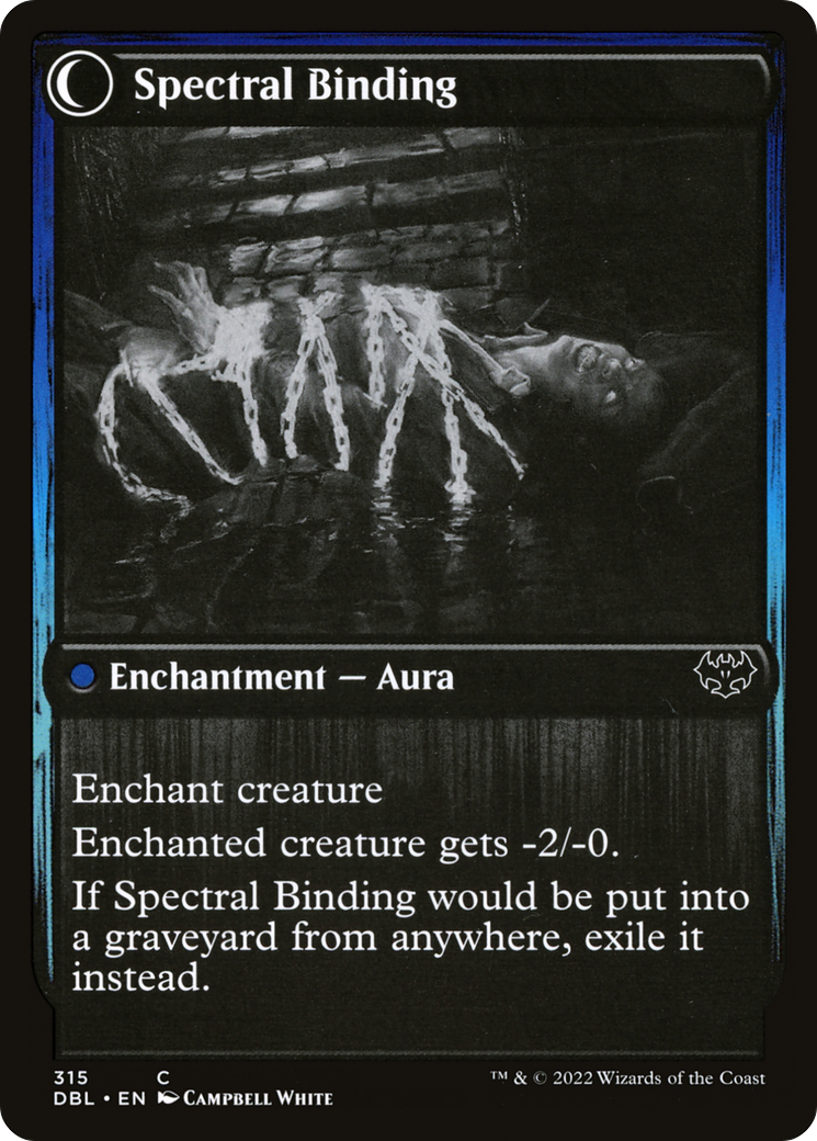 Binding Geist // Spectral Binding (DBL-315) - Innistrad: Double Feature: (Double Faced Transform) - Premium MTG Single from Wizards of the Coast - Just $0.08! Shop now at Game Crave Tournament Store