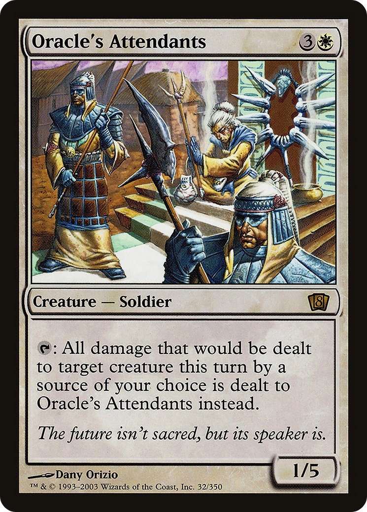 Oracle's Attendants (8ED-32★) - Eighth Edition Foil - Premium MTG Single from Wizards of the Coast - Just $1.39! Shop now at Game Crave Tournament Store