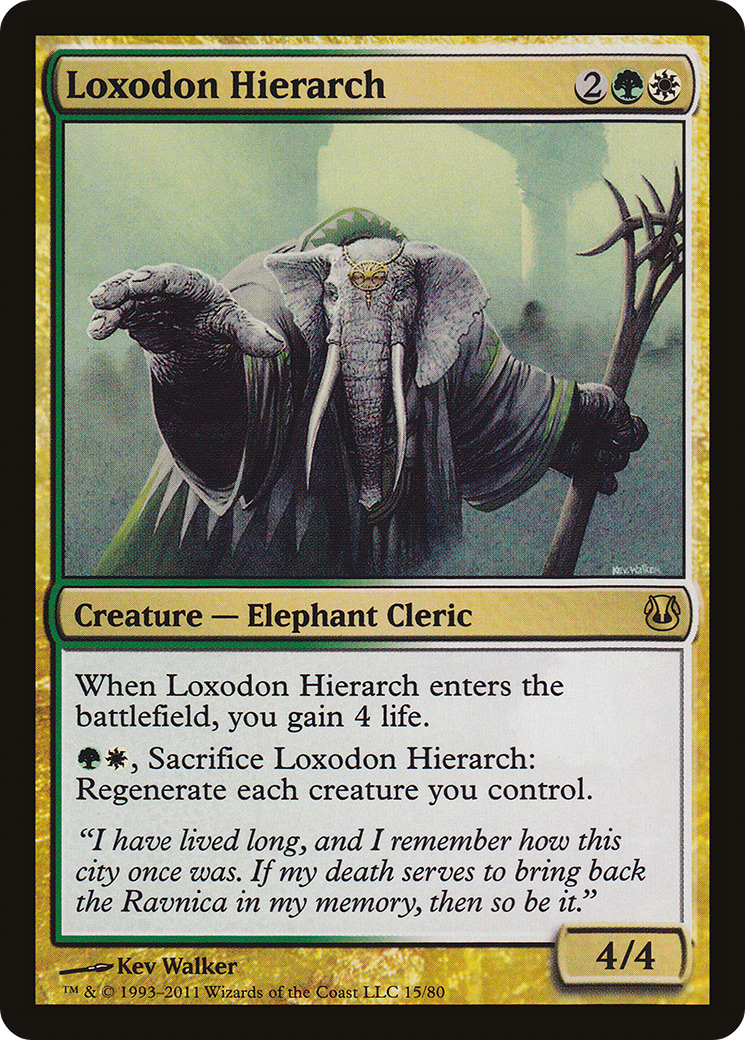 Loxodon Hierarch (DDH-015) - Duel Decks: Ajani vs. Nicol Bolas - Premium MTG Single from Wizards of the Coast - Just $0.08! Shop now at Game Crave Tournament Store