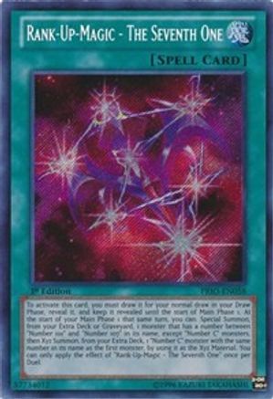 Rank-Up-Magic - The Seventh One (PRIO-EN058) - Primal Origin 1st Edition - Premium Yugioh Single from Konami - Just $3.05! Shop now at Game Crave Tournament Store