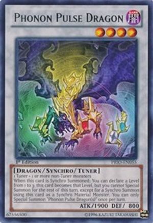 Phonon Pulse Dragon (PRIO-EN055) - Primal Origin 1st Edition - Premium Yugioh Single from Konami - Just $0.25! Shop now at Game Crave Tournament Store