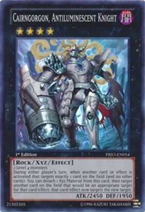Cairngorgon, Antiluminescent Knight (PRIO-EN054) - Primal Origin 1st Edition - Premium Yugioh Single from Konami - Just $1.78! Shop now at Game Crave Tournament Store