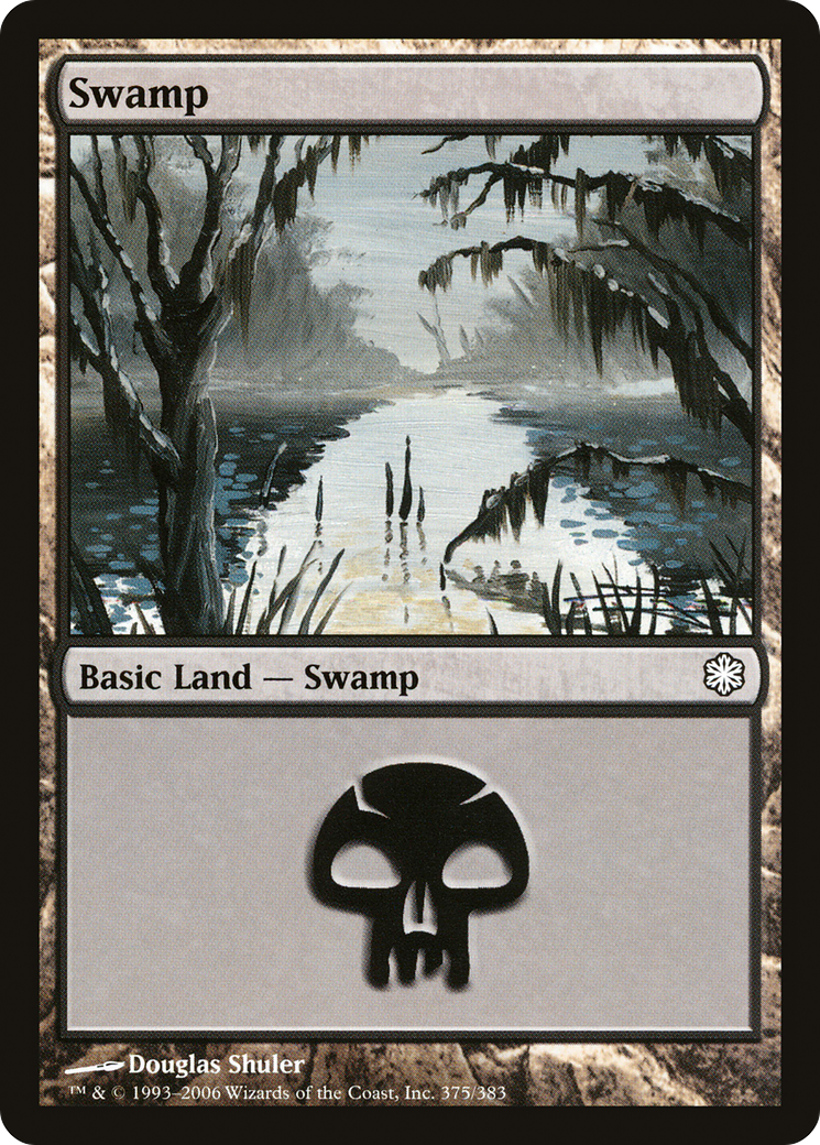 Swamp (CST-375) - Coldsnap Theme Decks - Premium MTG Single from Wizards of the Coast - Just $0.13! Shop now at Game Crave Tournament Store