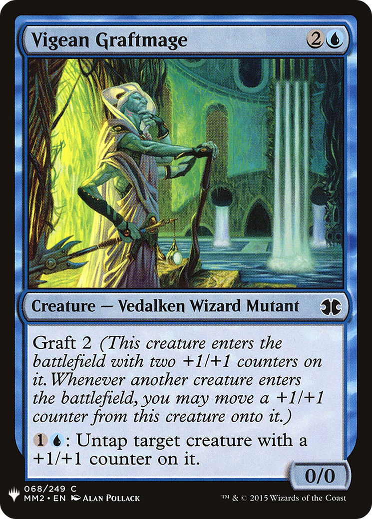 Vigean Graftmage (MB1-538) - Mystery Booster - Premium MTG Single from Wizards of the Coast - Just $0.25! Shop now at Game Crave Tournament Store
