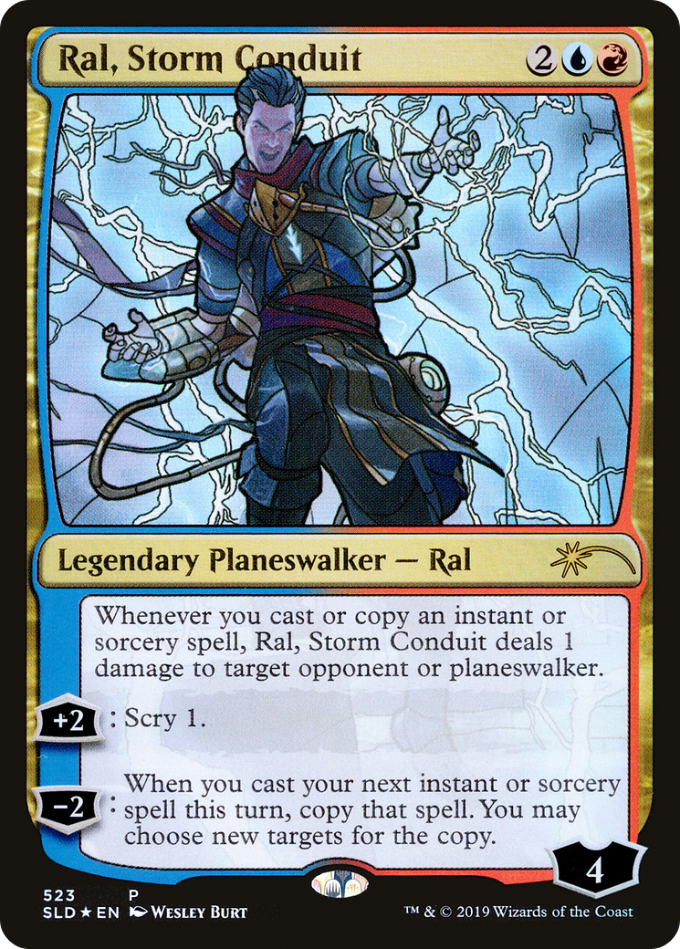 Ral, Storm Conduit (SLD-523) - Secret Lair Drop Foil - Premium MTG Single from Wizards of the Coast - Just $2.06! Shop now at Game Crave Tournament Store