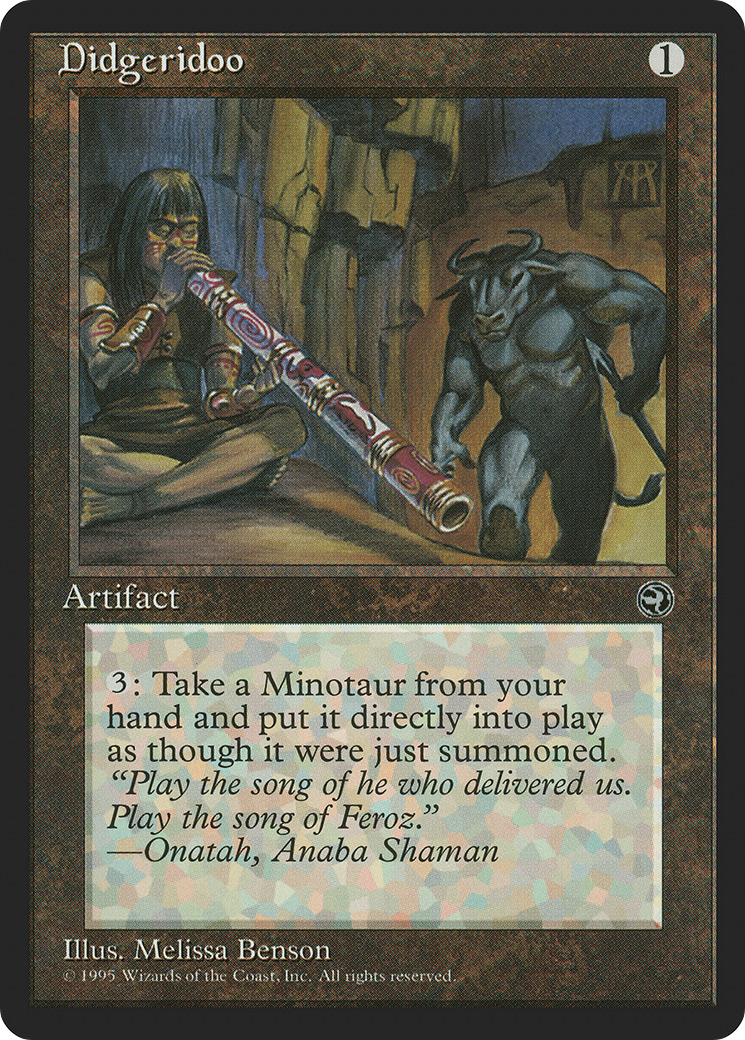 Didgeridoo (HML-105) - Homelands - Premium MTG Single from Wizards of the Coast - Just $7.12! Shop now at Game Crave Tournament Store