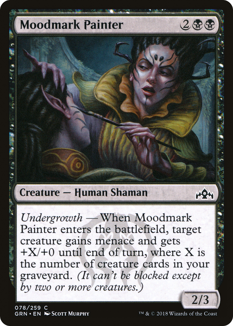Moodmark Painter (GRN-078) - Guilds of Ravnica Foil - Premium MTG Single from Wizards of the Coast - Just $0.08! Shop now at Game Crave Tournament Store