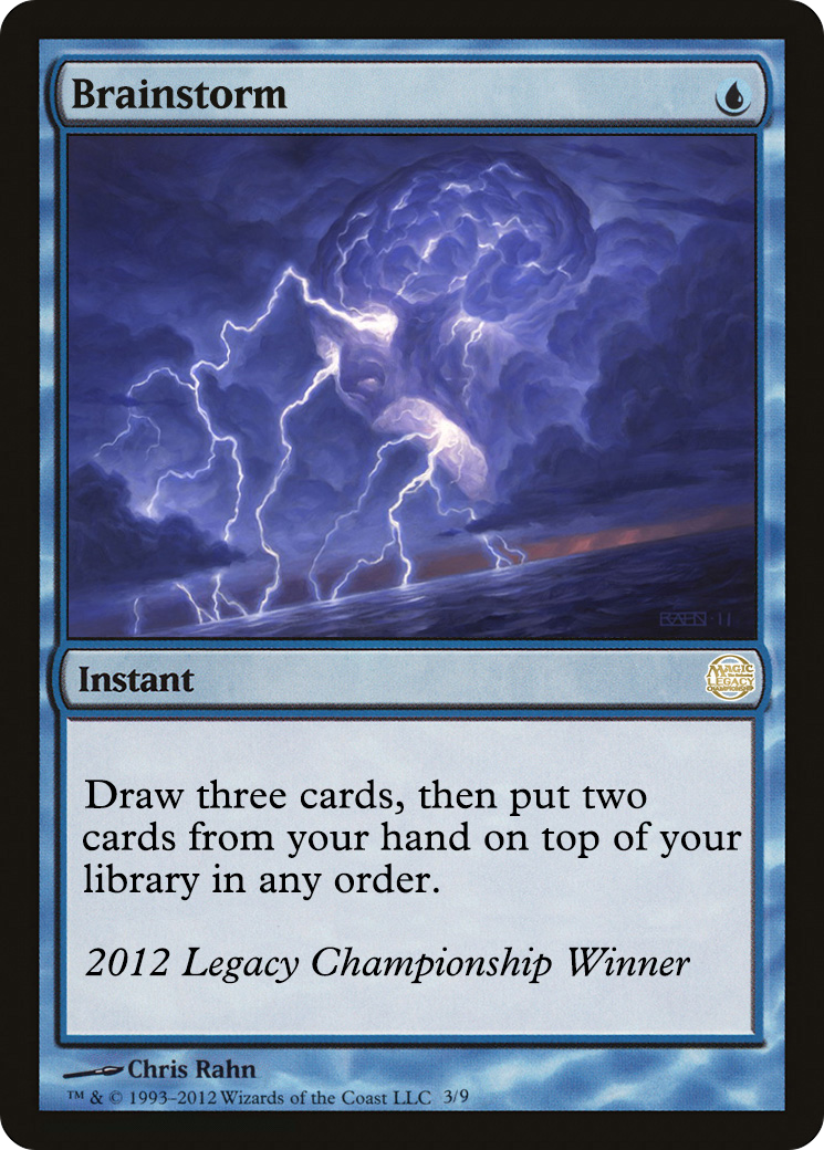 Brainstorm (OLGC-2012) - Legacy Championship - Premium MTG Single from Wizards of the Coast - Just $0! Shop now at Game Crave Tournament Store