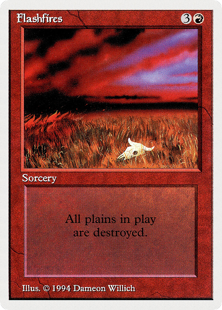 Flashfires (SUM-152) - Summer Magic / Edgar - Premium MTG Single from Wizards of the Coast - Just $0! Shop now at Game Crave Tournament Store