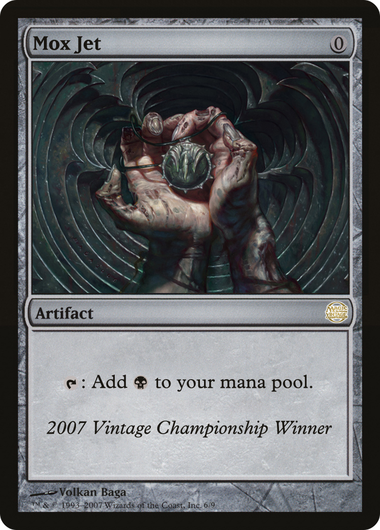 Mox Jet (OVNT-2007) - Vintage Championship - Premium MTG Single from Wizards of the Coast - Just $0! Shop now at Game Crave Tournament Store