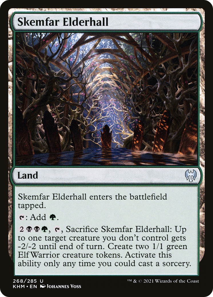 Skemfar Elderhall (KHM-268) - Kaldheim - Premium MTG Single from Wizards of the Coast - Just $0.25! Shop now at Game Crave Tournament Store