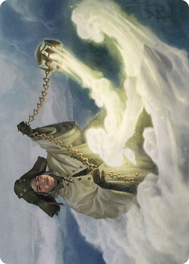 Traveling Minister // Traveling Minister (AVOW-019) - Crimson Vow Art Series (Borderless) Foil - Premium MTG Single from Wizards of the Coast - Just $0! Shop now at Game Crave Tournament Store