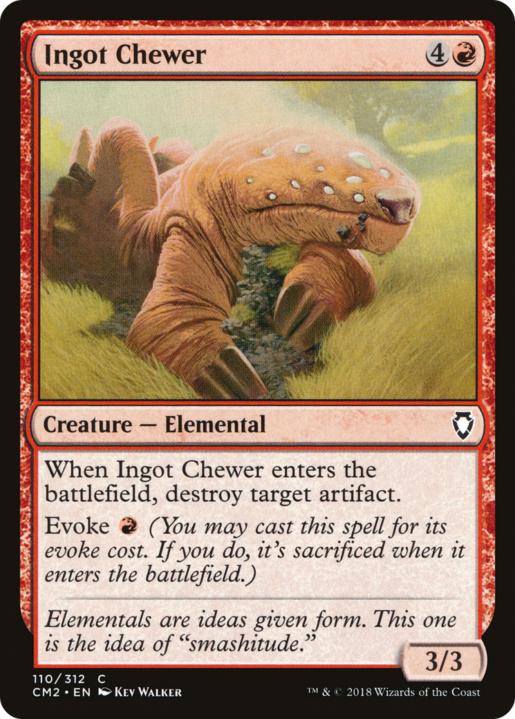 Ingot Chewer (CM2-110) - Commander Anthology Volume II - Premium MTG Single from Wizards of the Coast - Just $0.40! Shop now at Game Crave Tournament Store