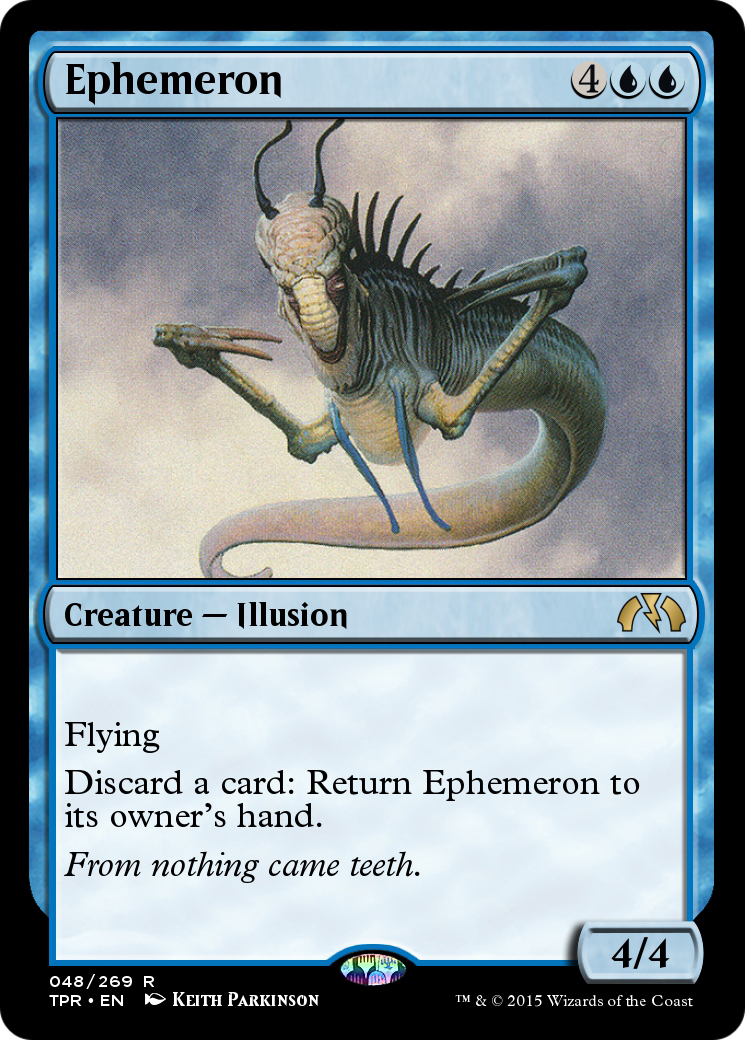 Ephemeron (TPR-048) - Tempest Remastered - Premium MTG Single from Wizards of the Coast - Just $0! Shop now at Game Crave Tournament Store