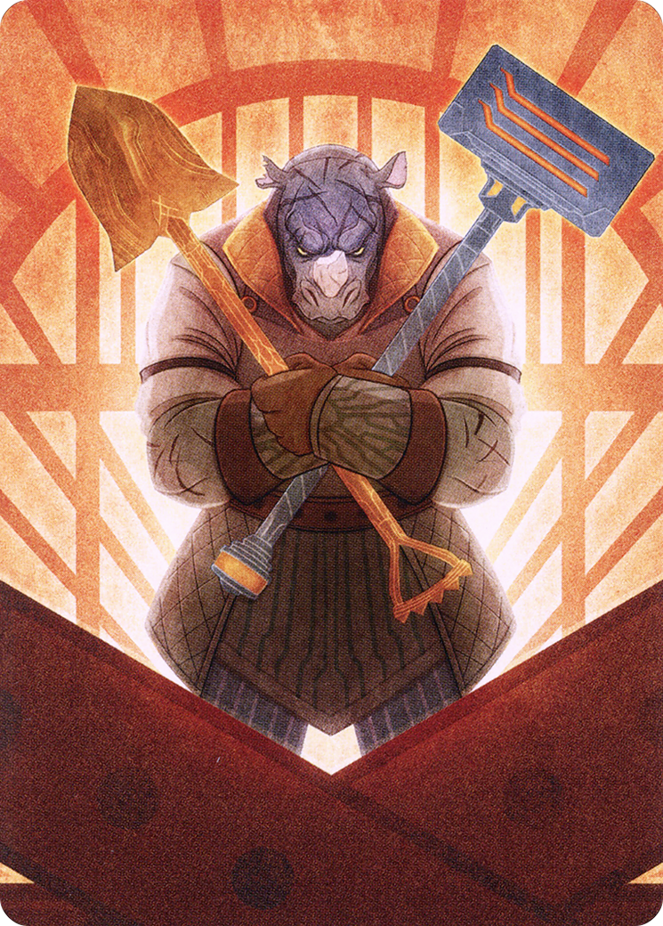 Mr. Orfeo, the Boulder // Mr. Orfeo, the Boulder (ASNC-070) - New Capenna Art Series (Borderless) Foil - Premium MTG Single from Wizards of the Coast - Just $0! Shop now at Game Crave Tournament Store
