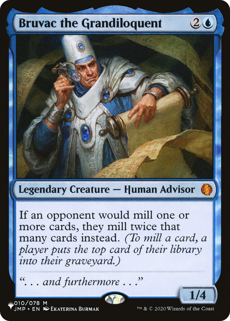 Bruvac the Grandiloquent (PLIST-413) - The List - Premium MTG Single from Wizards of the Coast - Just $8.17! Shop now at Game Crave Tournament Store