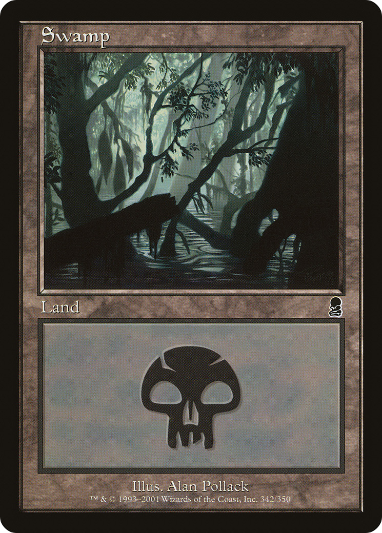 Swamp (ODY-342) - Odyssey - Premium MTG Single from Wizards of the Coast - Just $0.17! Shop now at Game Crave Tournament Store