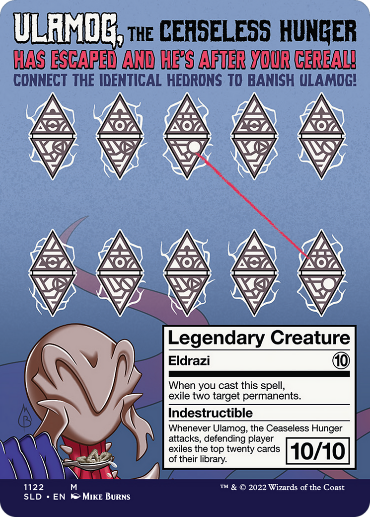 Ulamog, the Ceaseless Hunger // Ulamog, the Ceaseless Hunger (SLD-1122) - Secret Lair Drop (Borderless) Foil - Premium MTG Single from Wizards of the Coast - Just $23.46! Shop now at Game Crave Tournament Store