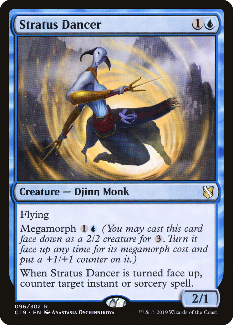 Stratus Dancer (C19-096) - Commander 2019 - Premium MTG Single from Wizards of the Coast - Just $0.08! Shop now at Game Crave Tournament Store